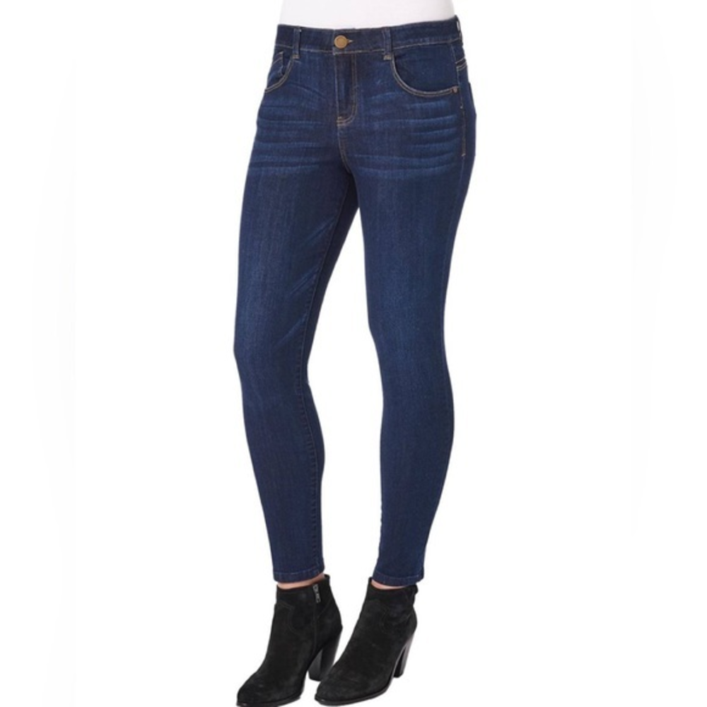 Womens Democracy “Ab”solution® Medium Wash Jeggings Size 10